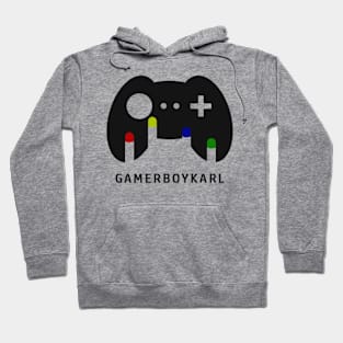 GamerBoyKarl Black Logo Hoodie